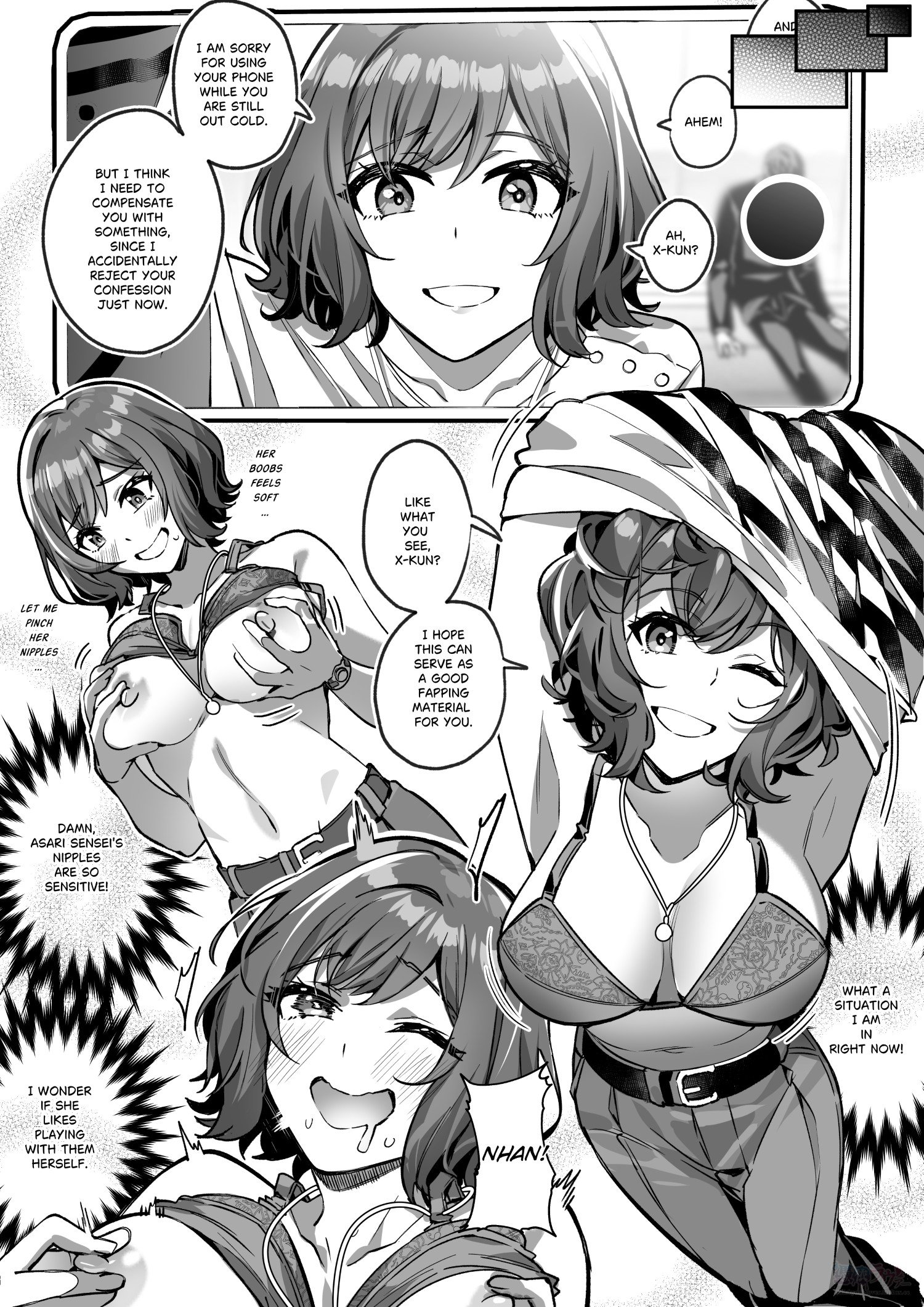 [Hyoui Lover (Duokuma)] GakuMas: Asari-sensei Nottori | Gakumas: Asari Sensei Possession (Gakuen IDOLM@STER) 8