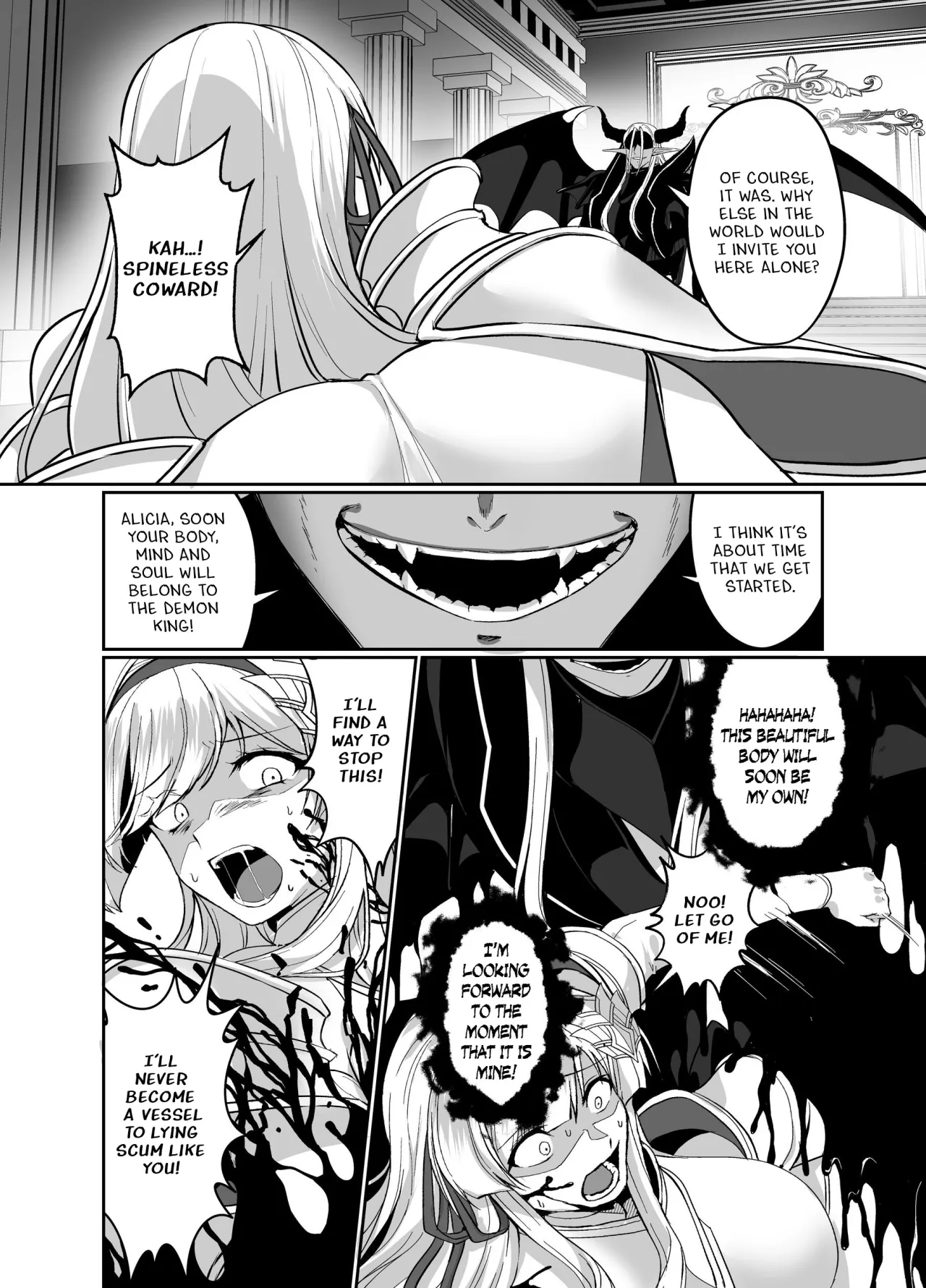 Hyouten no Kishi Alicia ~Seigi no Hime Kishi ga Maou no Utsuwa ni Somari Ochiru Toki kara~ 11