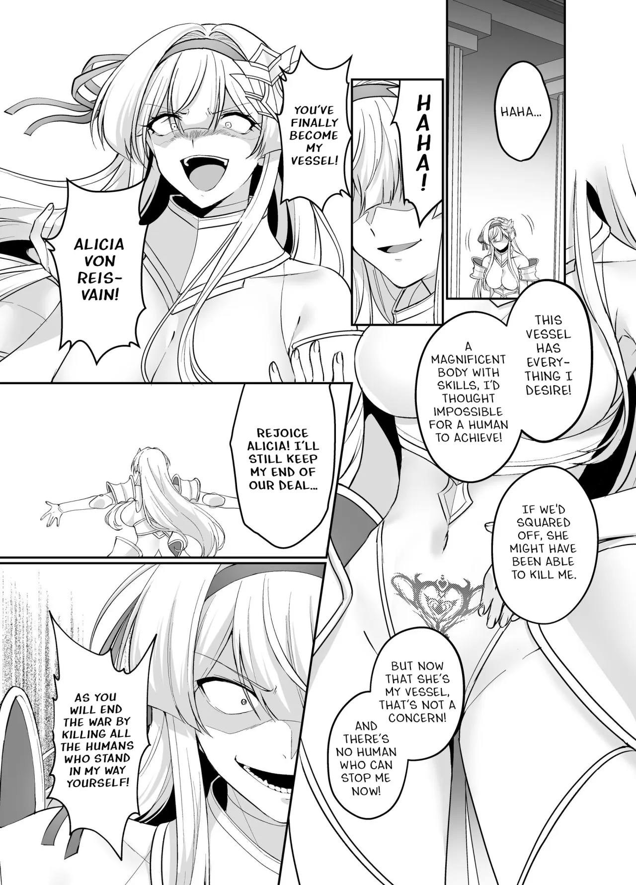 Hyouten no Kishi Alicia ~Seigi no Hime Kishi ga Maou no Utsuwa ni Somari Ochiru Toki kara~ 16
