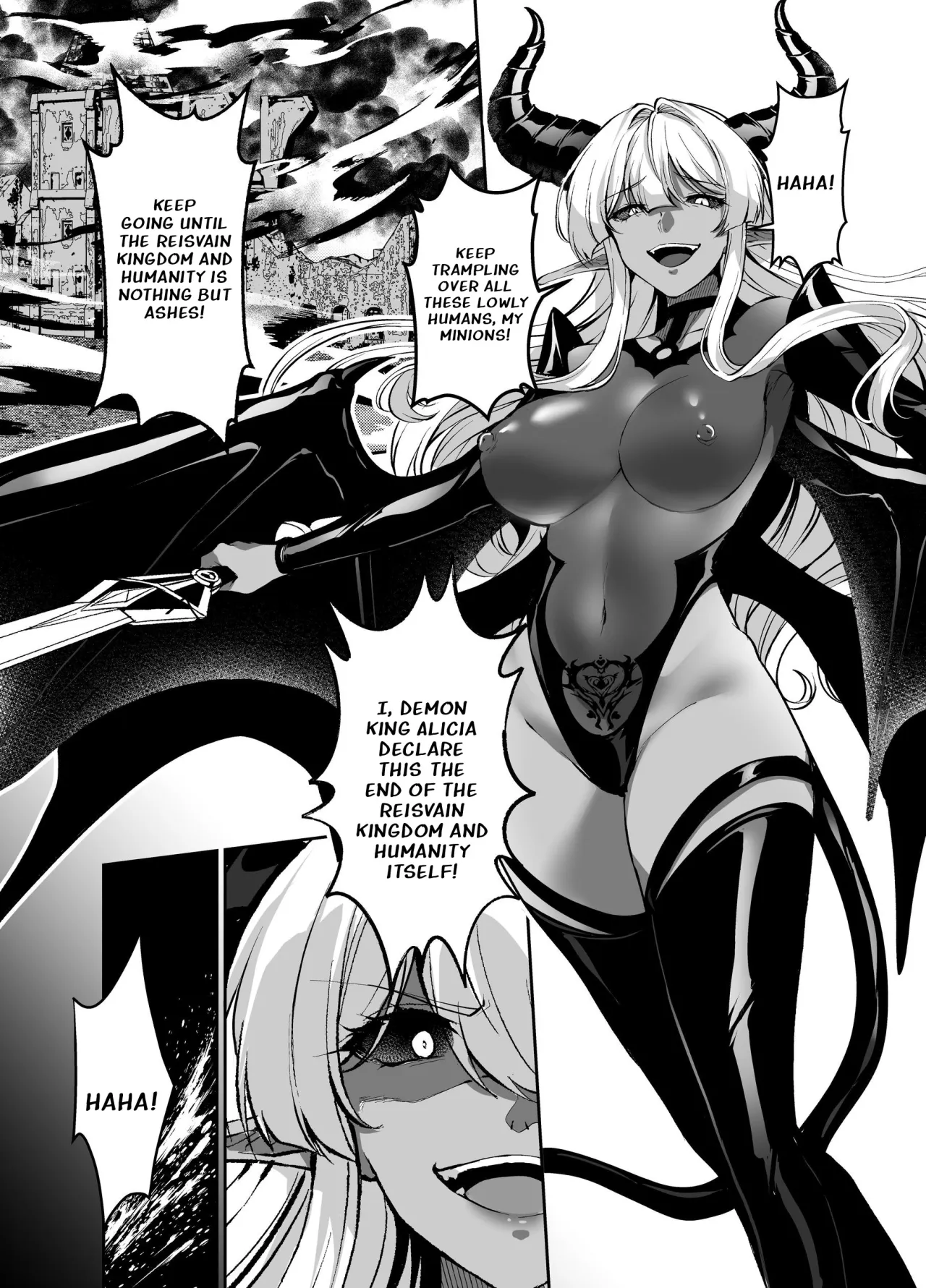 Hyouten no Kishi Alicia ~Seigi no Hime Kishi ga Maou no Utsuwa ni Somari Ochiru Toki kara~ 36