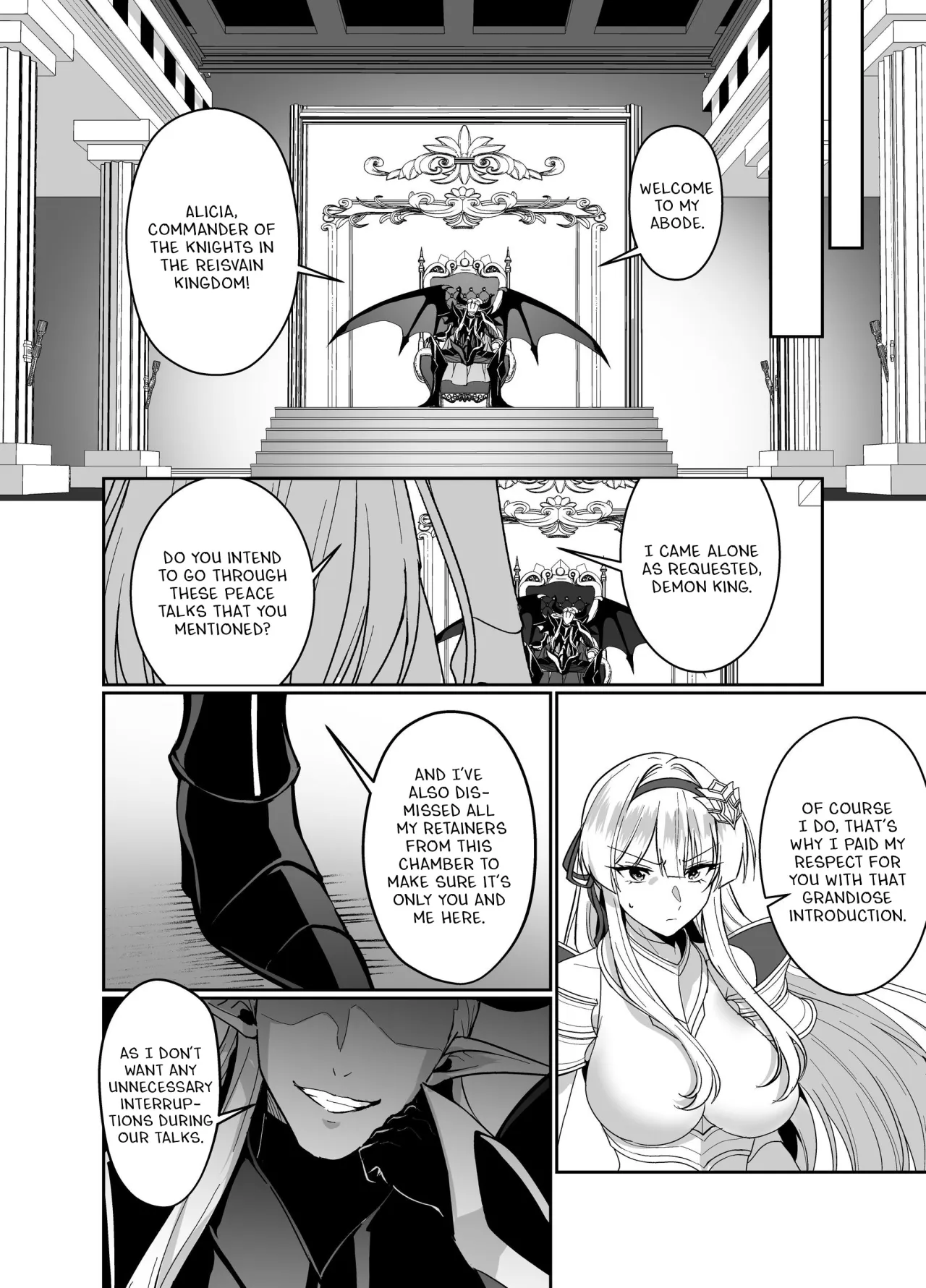 Hyouten no Kishi Alicia ~Seigi no Hime Kishi ga Maou no Utsuwa ni Somari Ochiru Toki kara~ 5