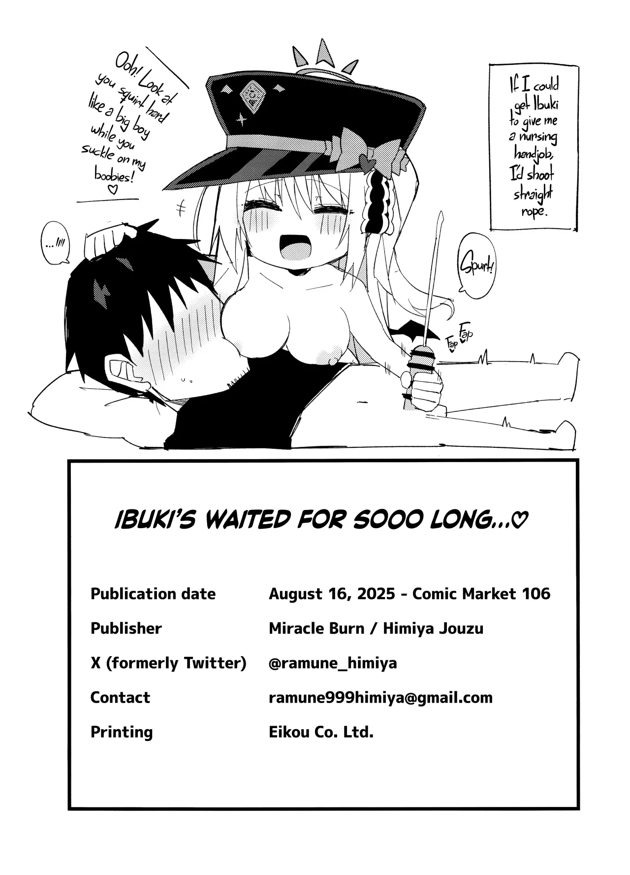Ibuki, Ii-ppai Mattan da yo...♡ 24
