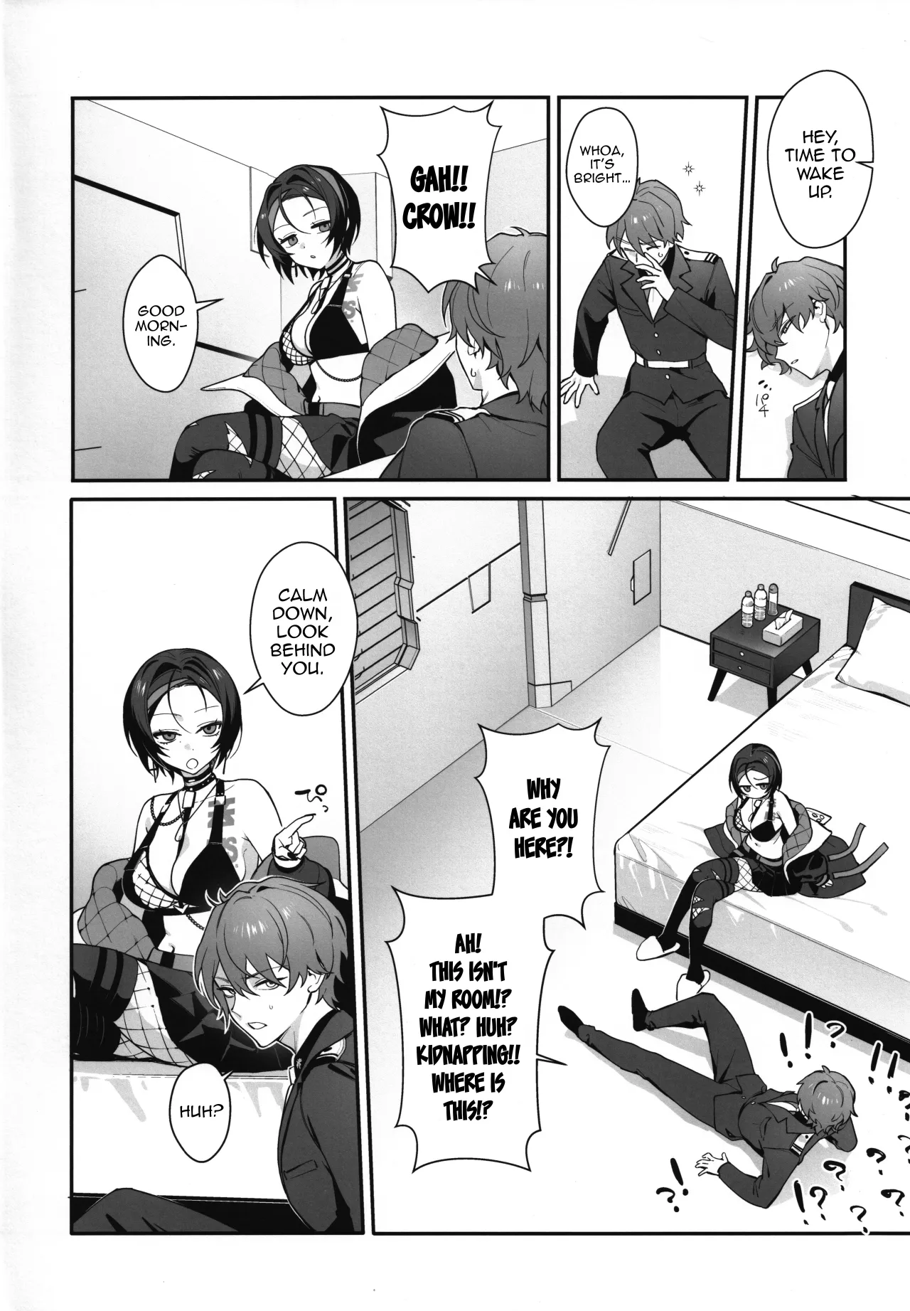 Icha Love Sex Shinai to Derarenai Heya 3