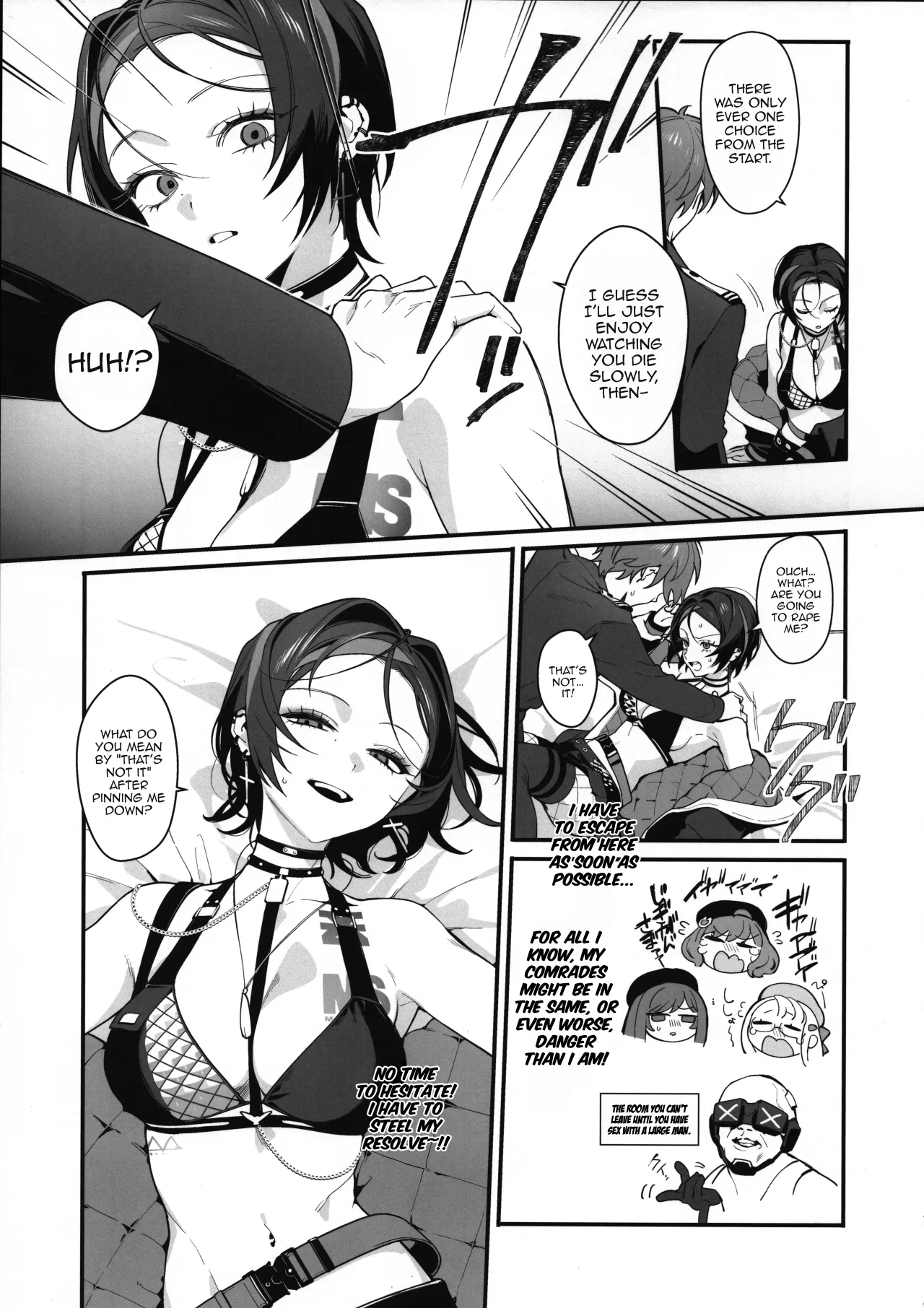 Icha Love Sex Shinai to Derarenai Heya 6