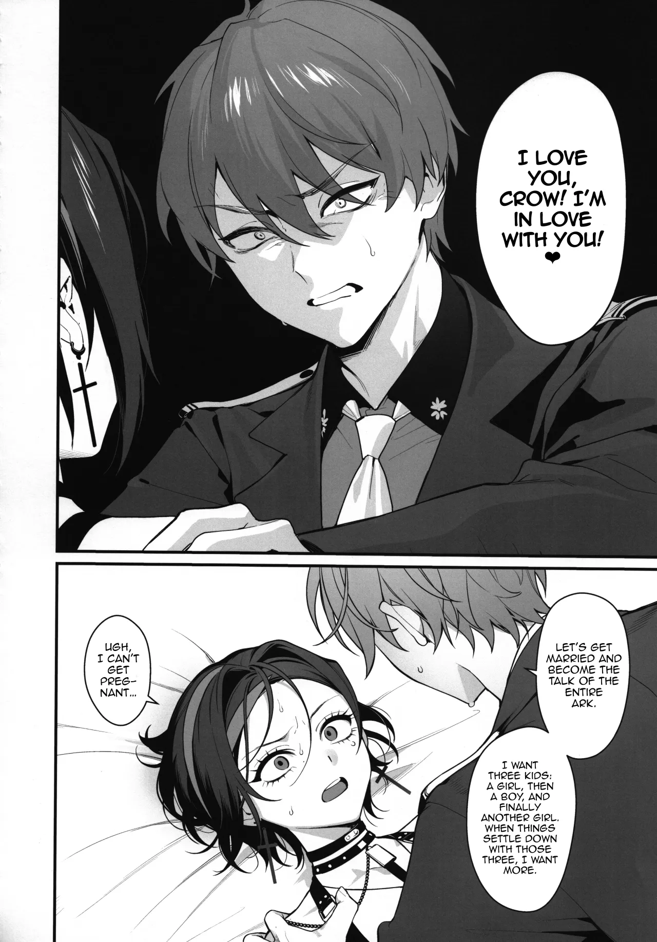 Icha Love Sex Shinai to Derarenai Heya 7