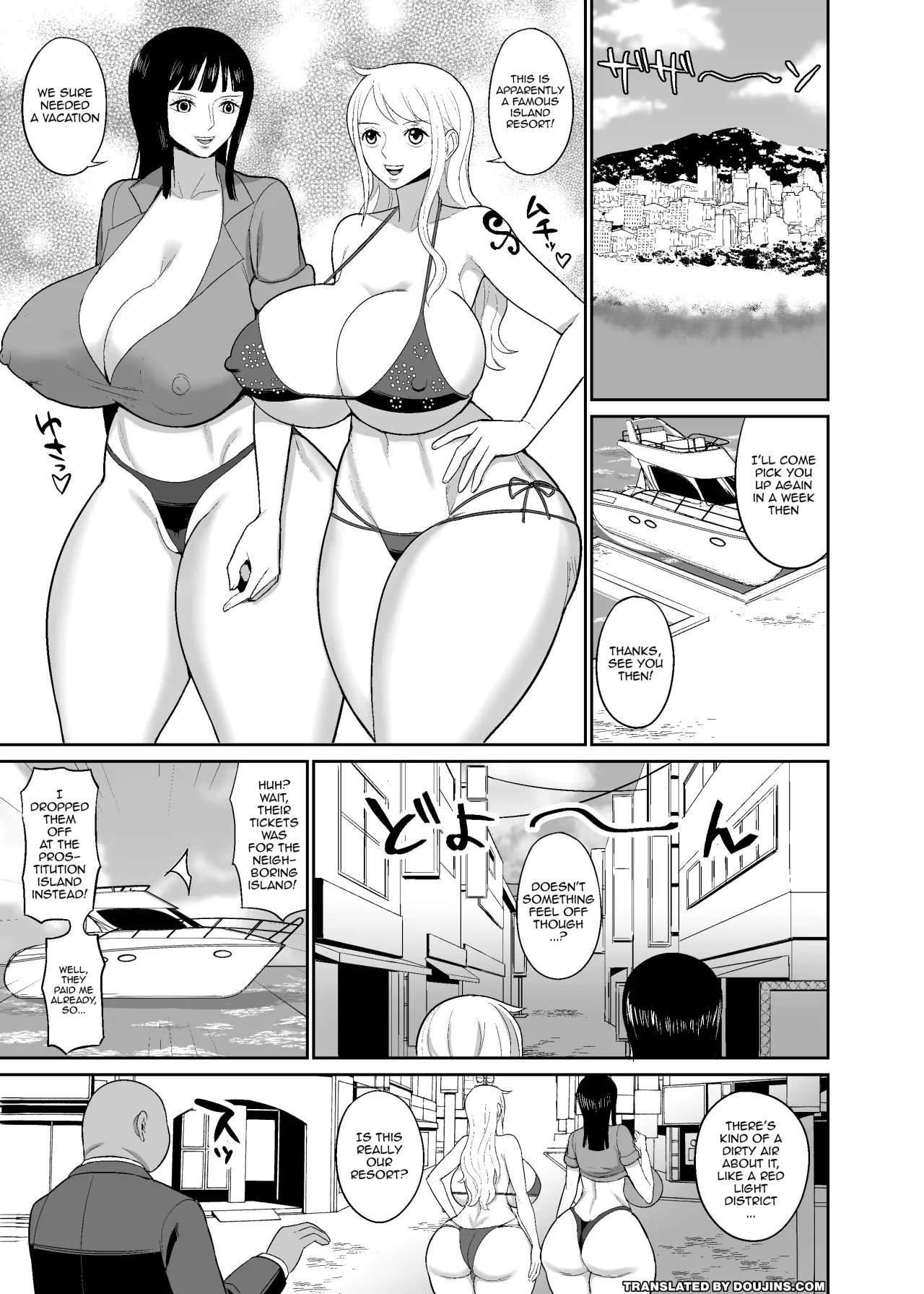 Ichioku Berry Kasegu made Derarenai Fuuzoku Shima 3
