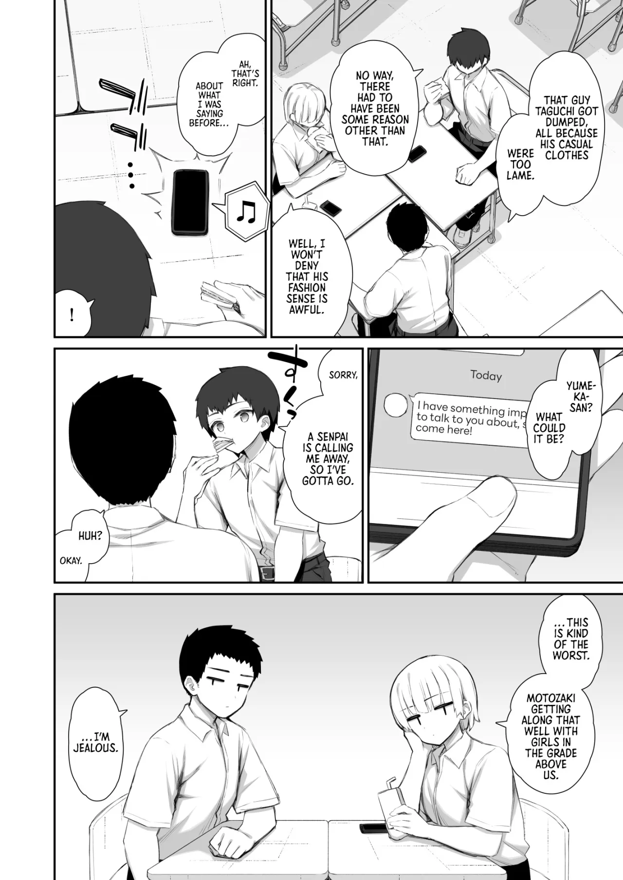 Iede Gal na Senpai wa Kantan ni Yarasete Kureru 4 4