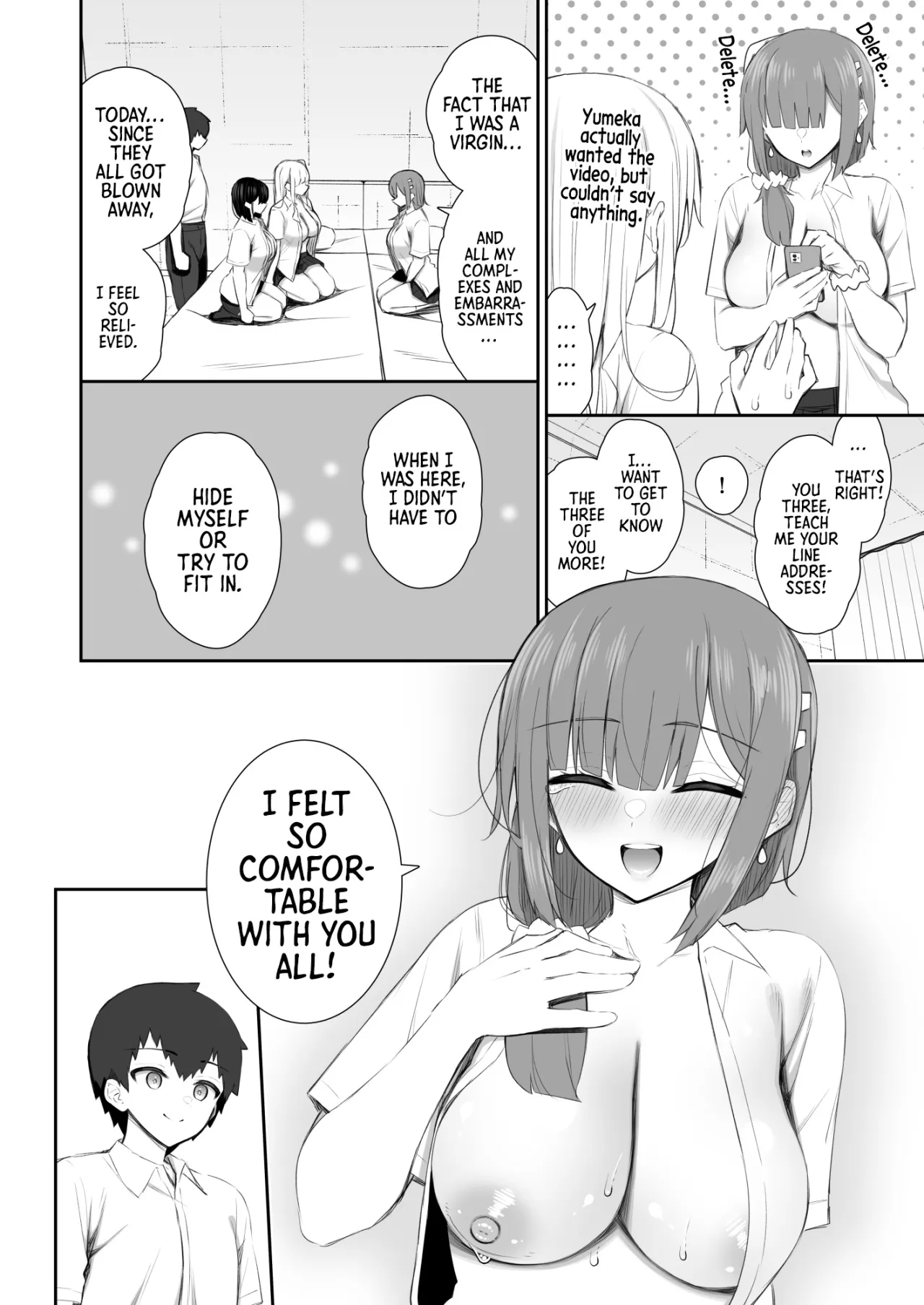 Iede Gal na Senpai wa Kantan ni Yarasete Kureru 4 64