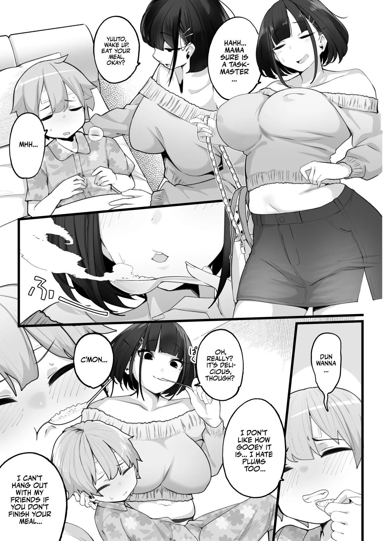 if Boku to Gasatsu na Onee no Seiyoku Shori Seikatsu ~Docchi no Ana ga Kimochi Ii no? Hen~ 39