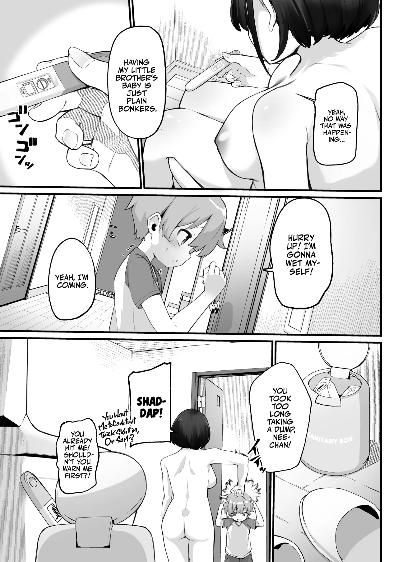if Boku to Gasatsu na Onee no Seiyoku Shori Seikatsu ~Docchi no Ana ga Kimochi Ii no? Hen~ 5