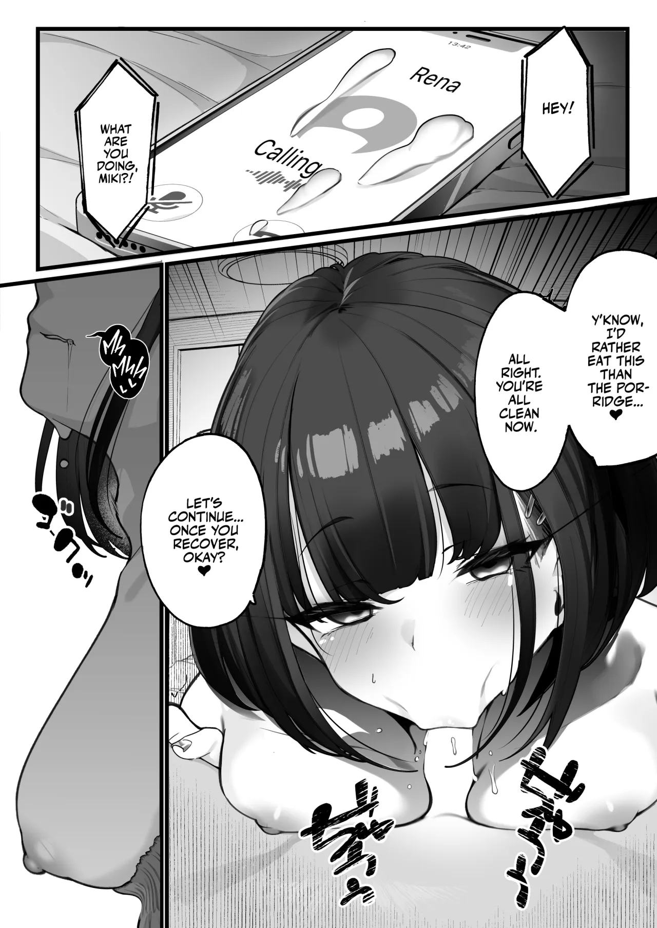 if Boku to Gasatsu na Onee no Seiyoku Shori Seikatsu ~Docchi no Ana ga Kimochi Ii no? Hen~ 46