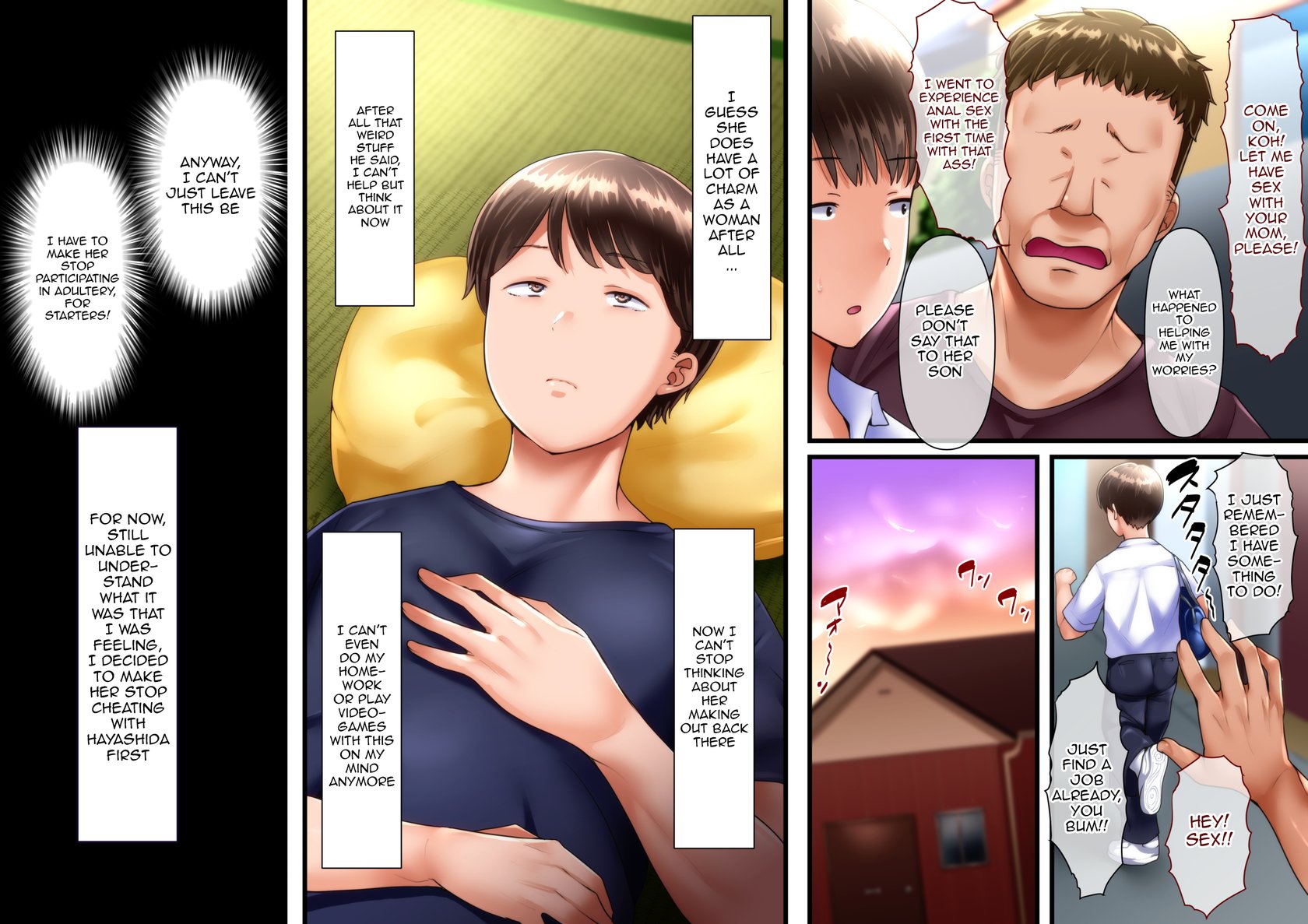 [Ijiise] Sono Ura de Kaa-san wa | Behind My Back, Mother Was… 20