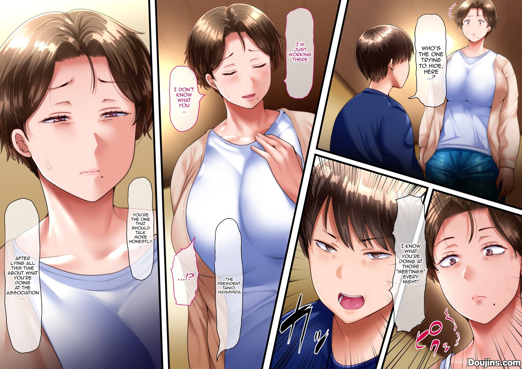 [Ijiise] Sono Ura de Kaa-san wa | Behind My Back, Mother Was… 80