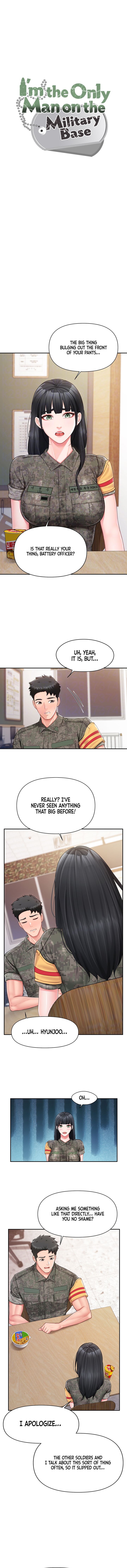 I’m the Only Man on the Military Base 4