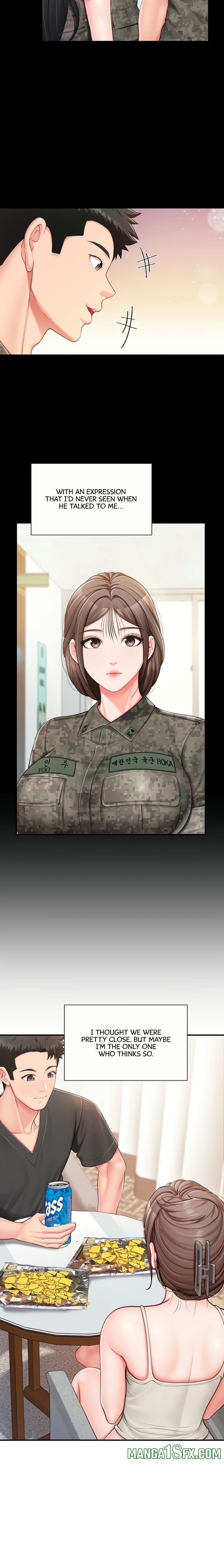 I’m the Only Man on the Military Base 12