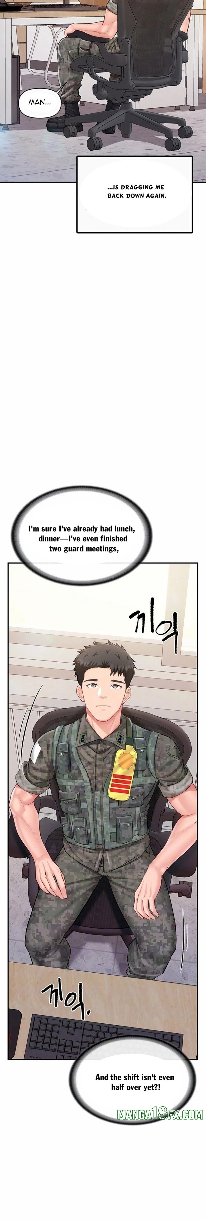 I’m the Only Man on the Military Base 2