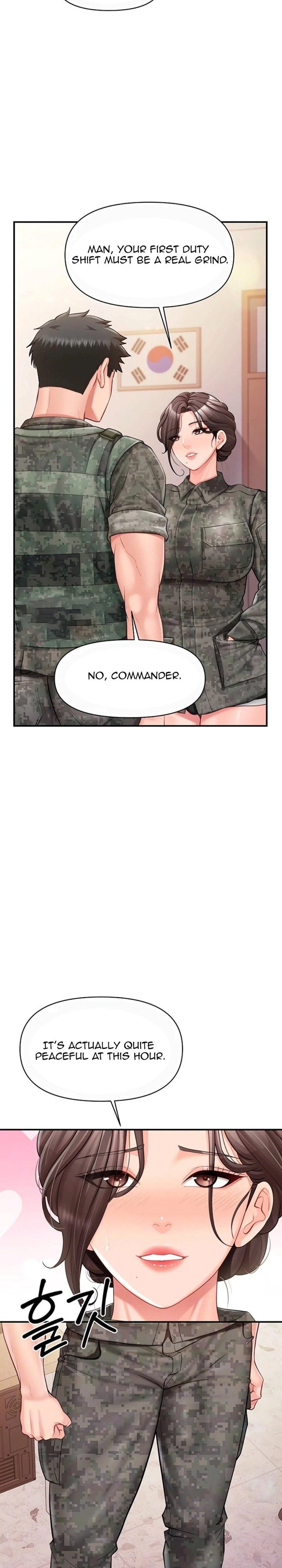 I’m the Only Man on the Military Base 7