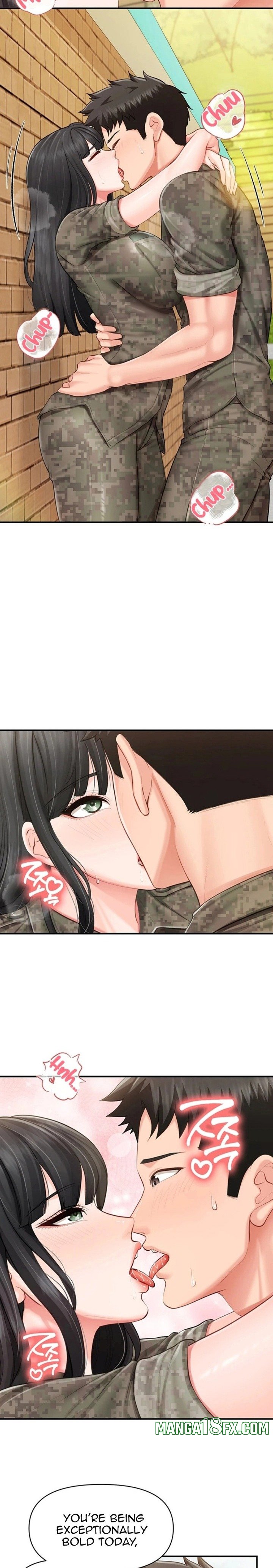 I’m the Only Man on the Military Base 2