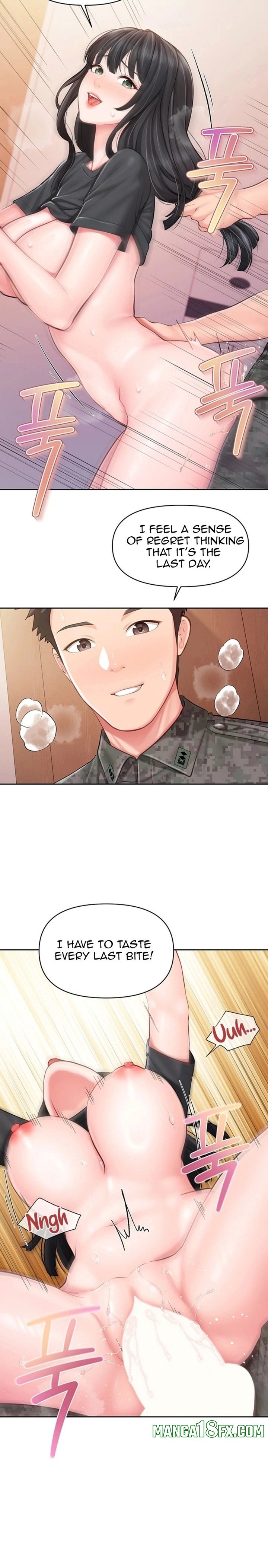 I’m the Only Man on the Military Base 16