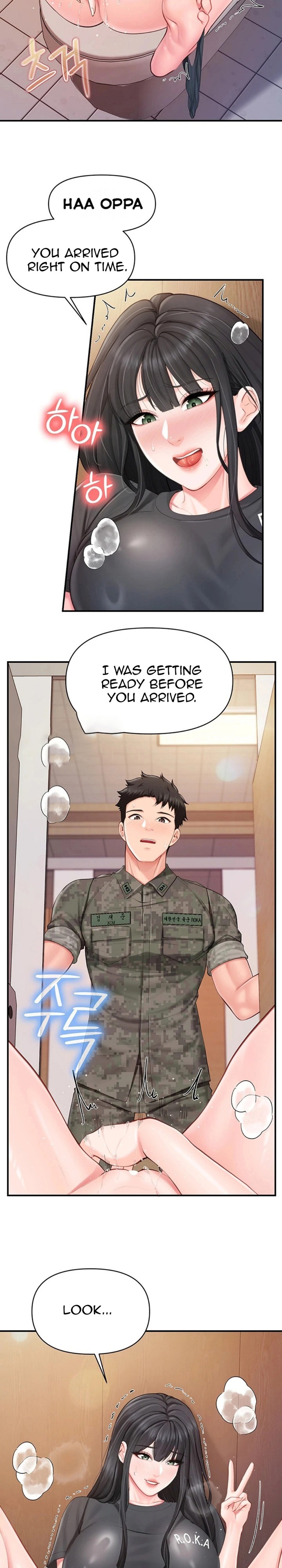 I’m the Only Man on the Military Base 9