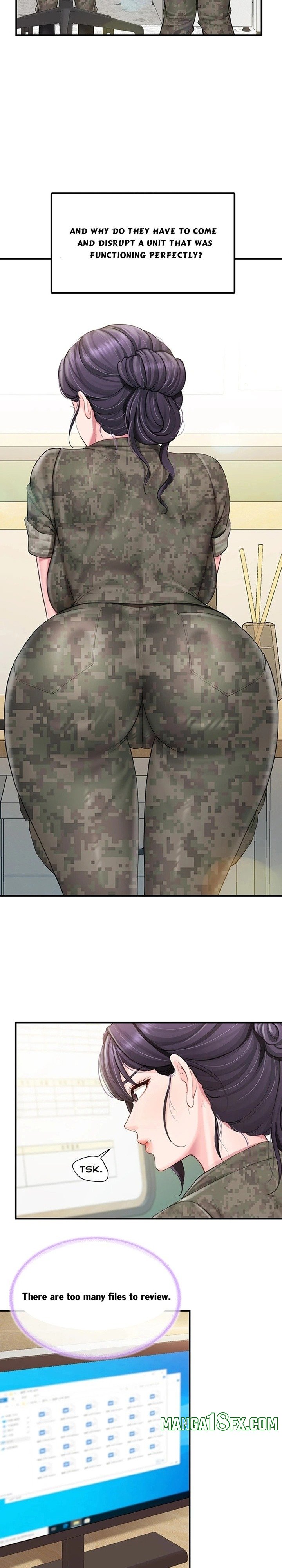 I’m the Only Man on the Military Base 12
