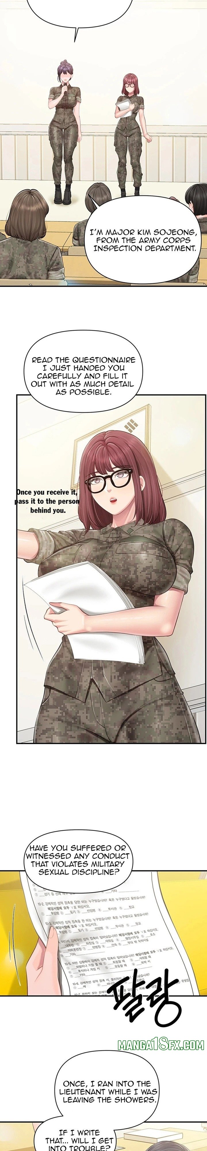 I’m the Only Man on the Military Base 15