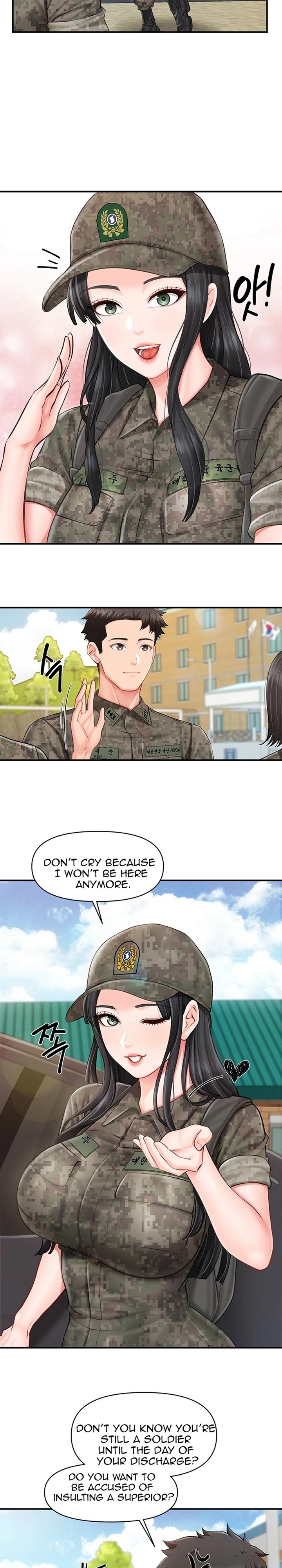 I’m the Only Man on the Military Base 4