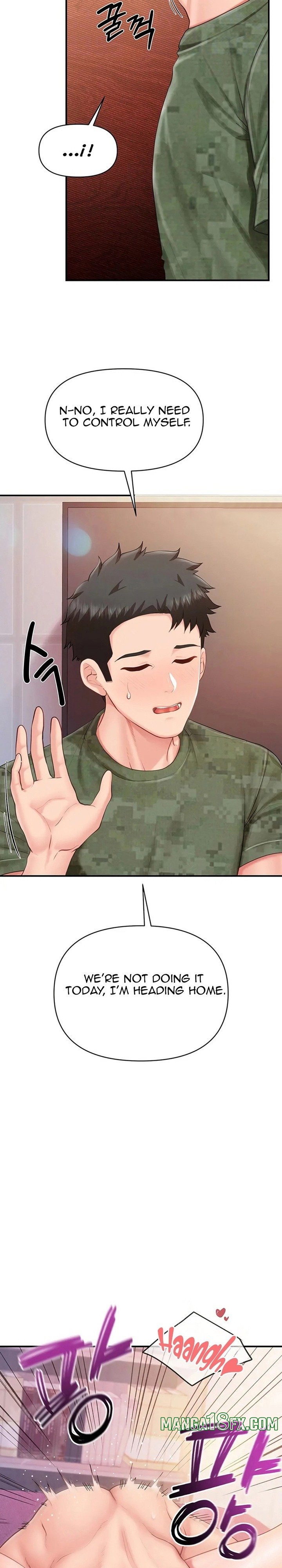 I’m the Only Man on the Military Base 6