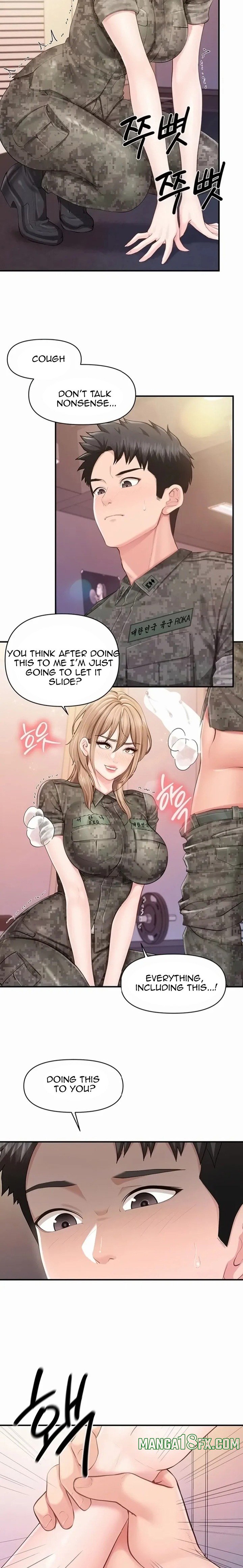 I’m the Only Man on the Military Base 4