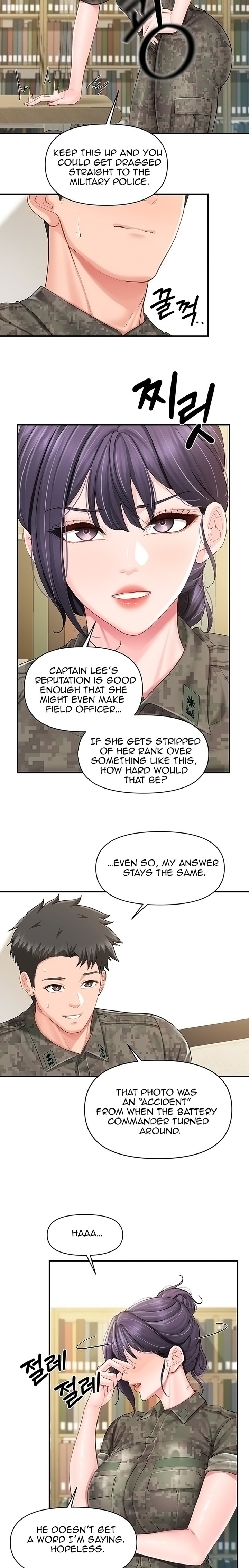 I’m the Only Man on the Military Base 8