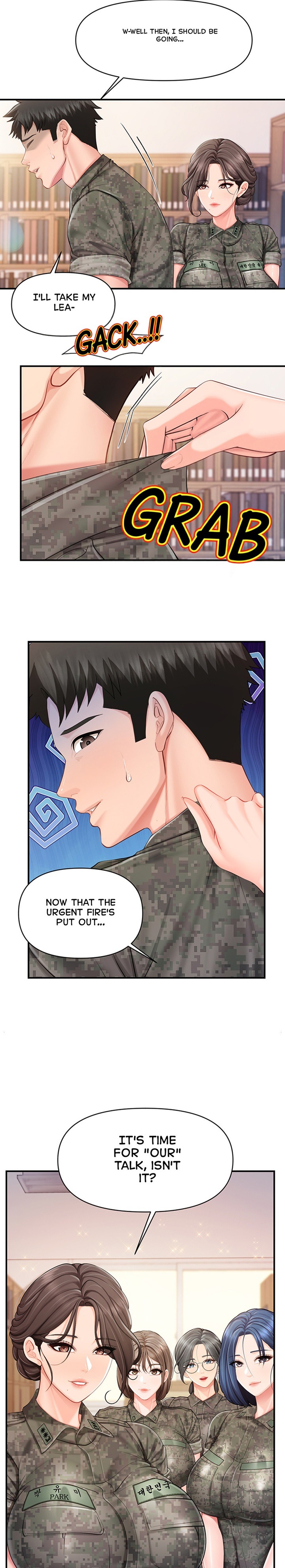 I’m the Only Man on the Military Base 14