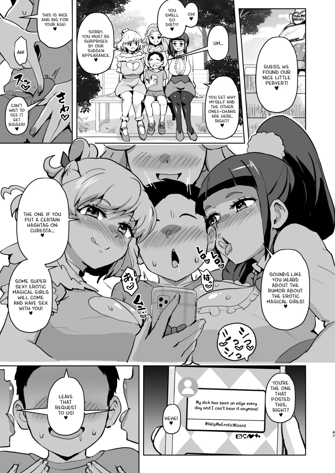 Ima Goshujin-sama Daisuki no Dosukebe Ero Mahou Tsukai tte Iimashita!? 46