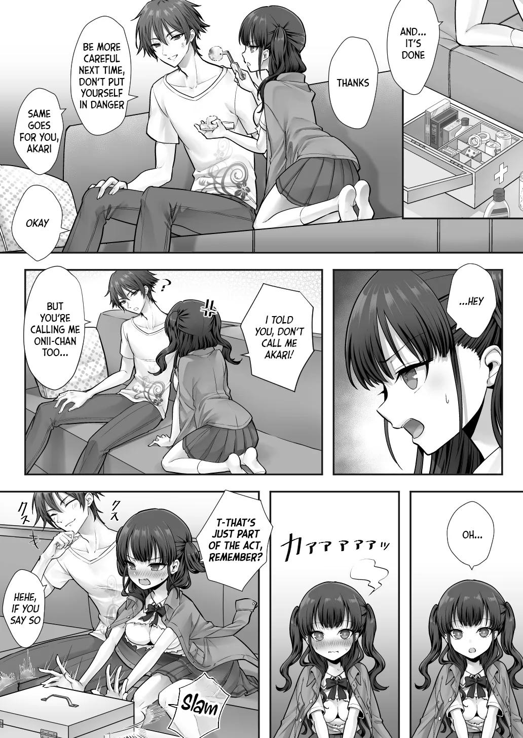 Imouto to Irekawatta Onii-chan wa, Sono Mama Oishiku Itadakarete shimaimashita. 32