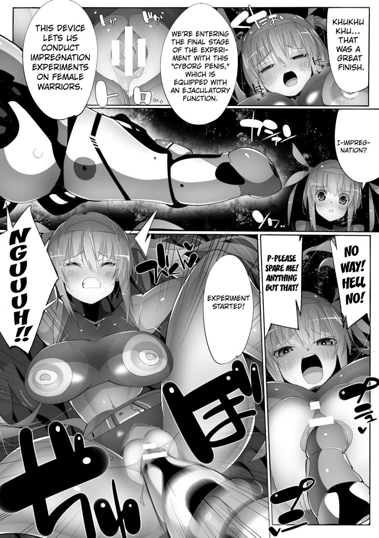 Impregnation Experiment Subject Soldier Pink 16