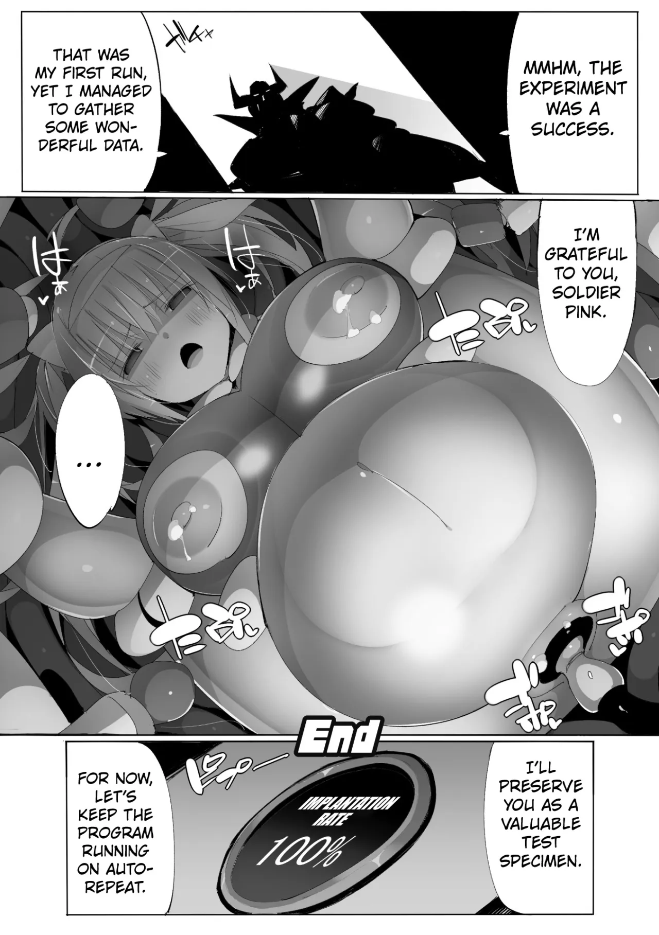 Impregnation Experiment Subject Soldier Pink 24