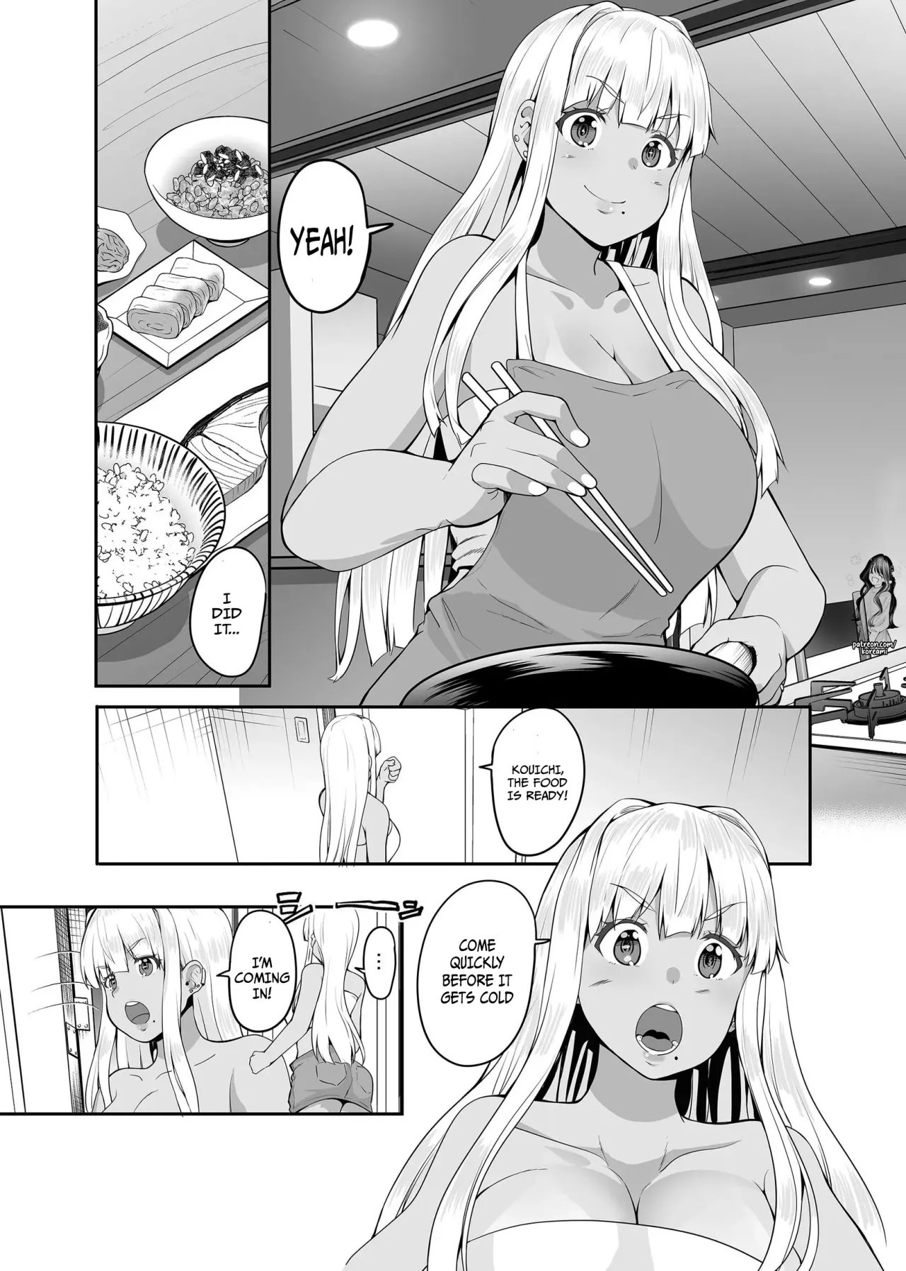 Inaka no Kuro Gal JK to Kekkon Shita Nichijou 3