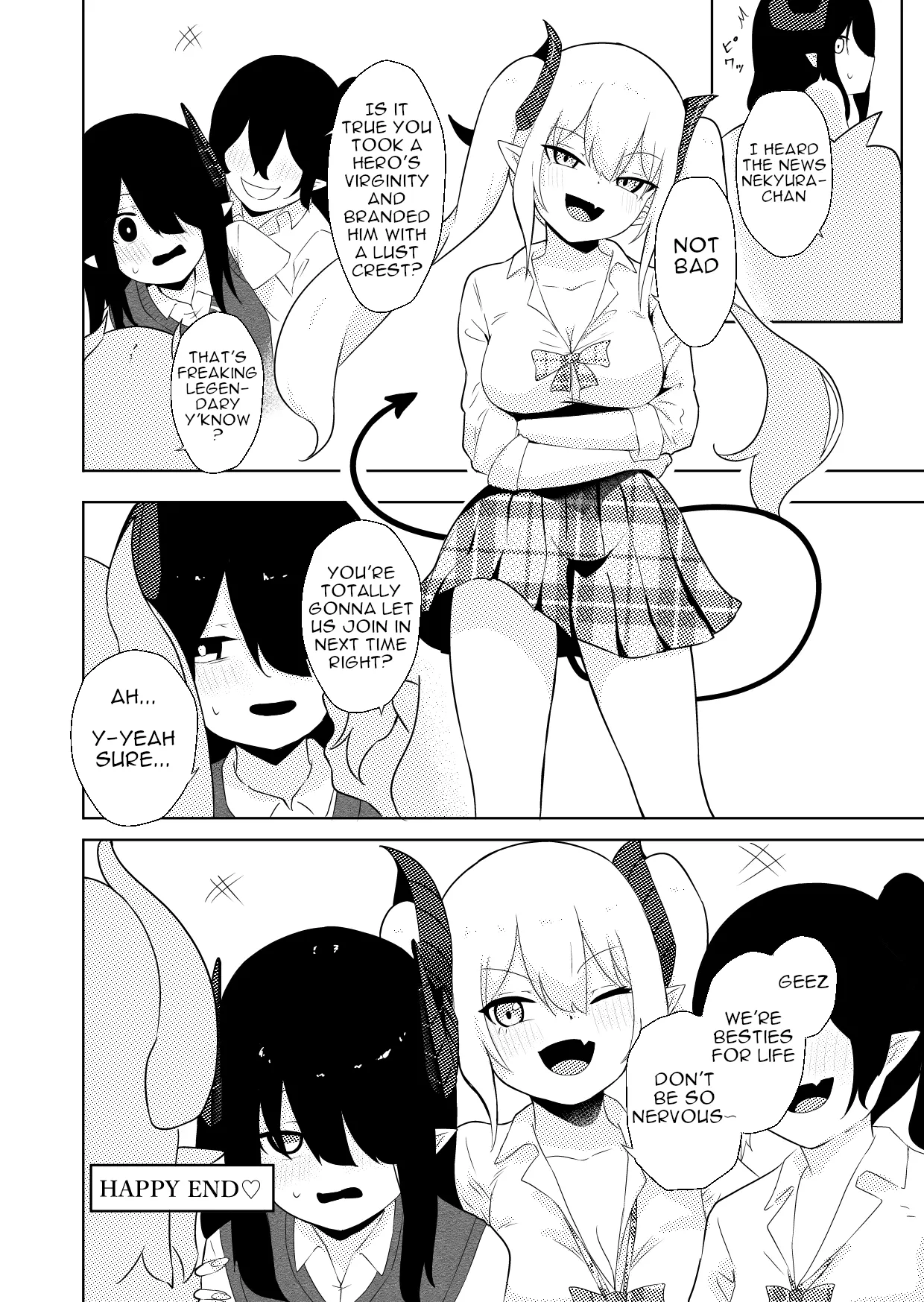 InCha Ijimerarekko Succubus ni Ijimerareru Ohanashi 31