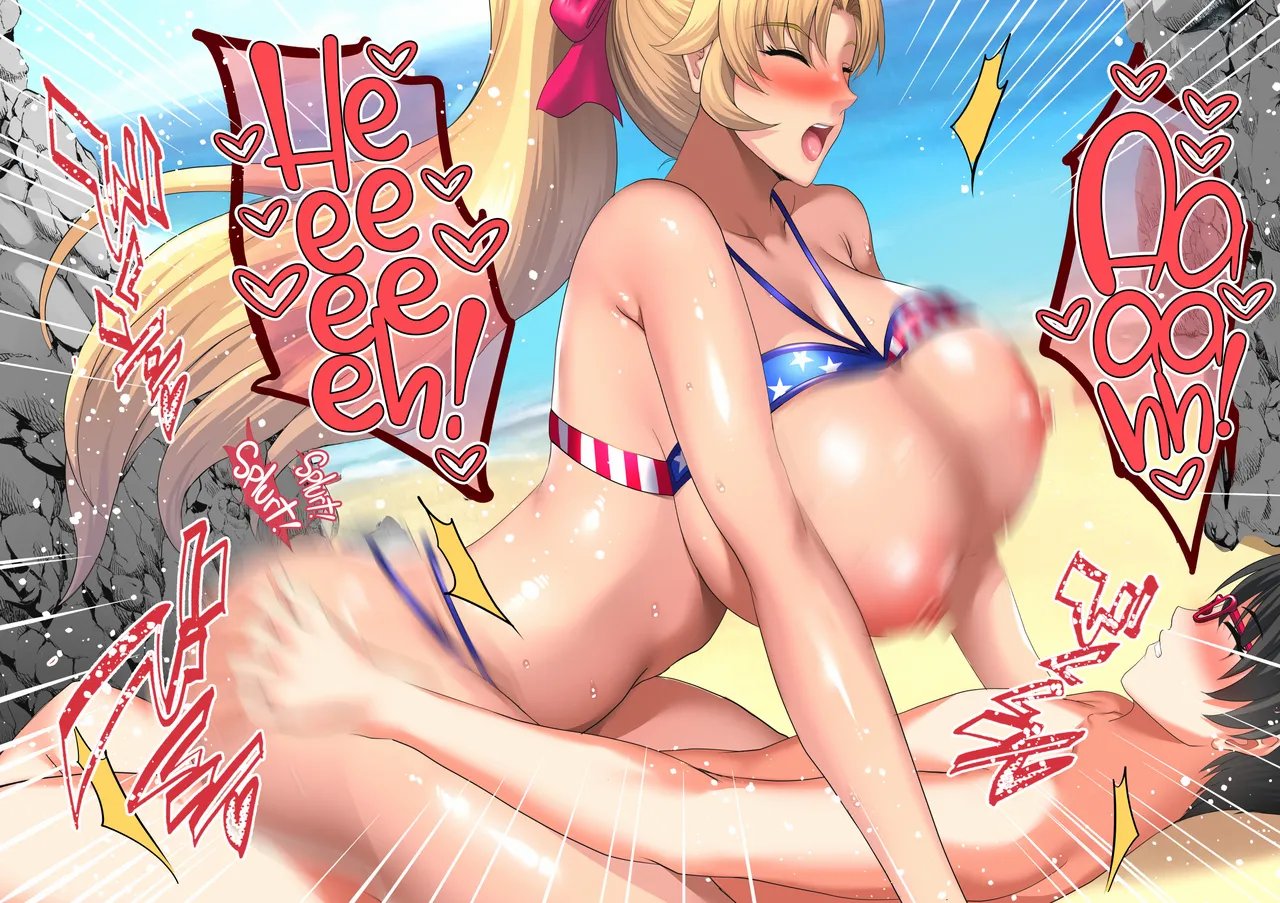 InCha Otouto ga Nangoku Beach de Kinpatsu Bakunyuu Oyako o Matomete Netotte Haramaseru Hanashi 60
