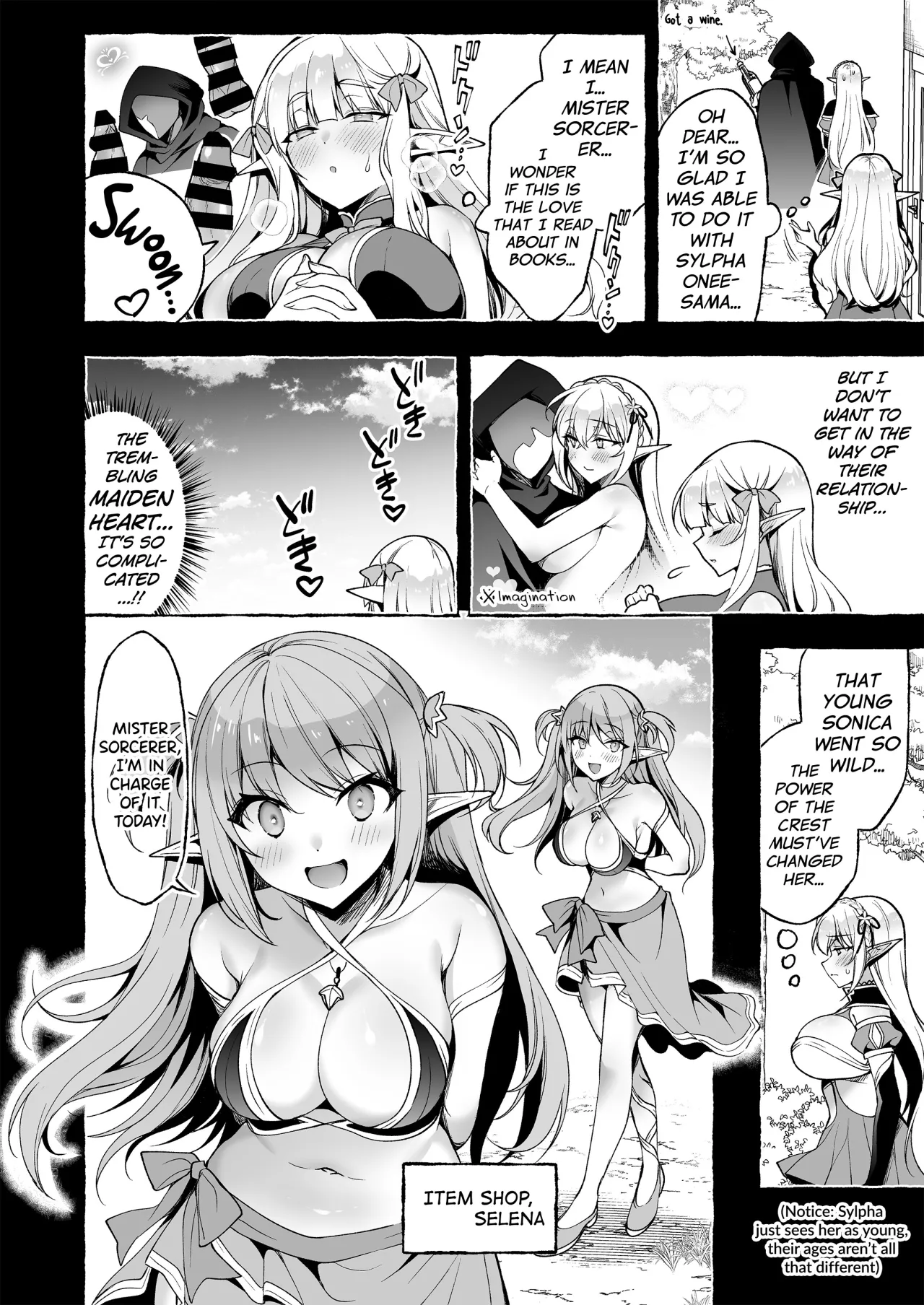 Inmon Majutsushi no Elf Harem 22