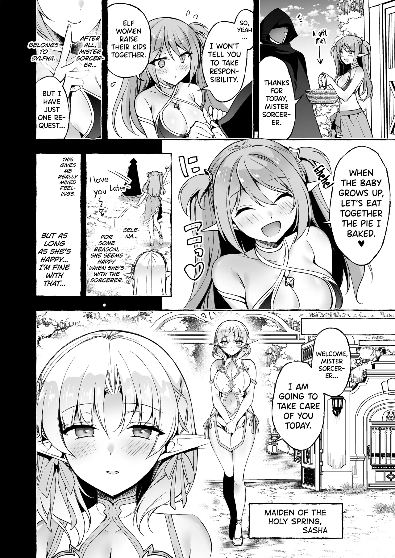 Inmon Majutsushi no Elf Harem 30