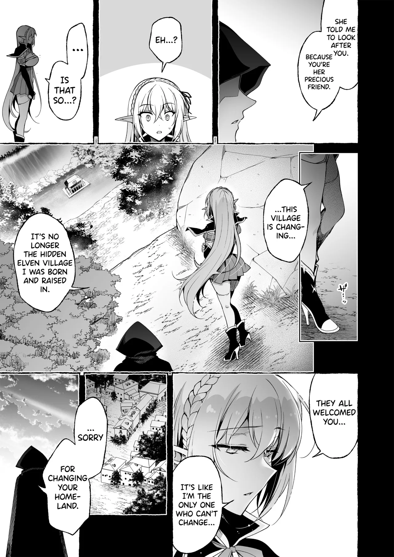 Inmon Majutsushi no Elf Harem 43
