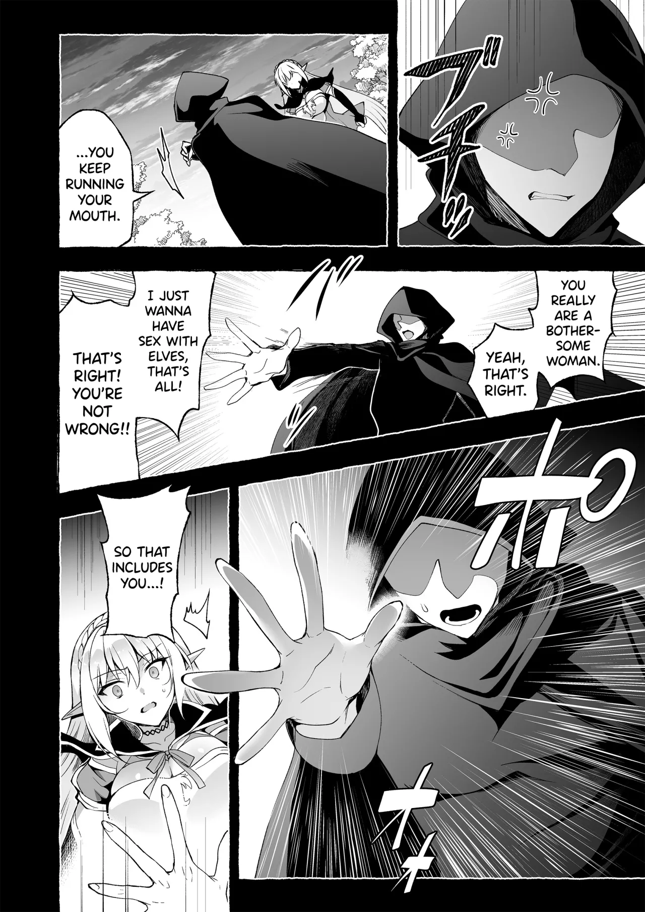 Inmon Majutsushi no Elf Harem 46