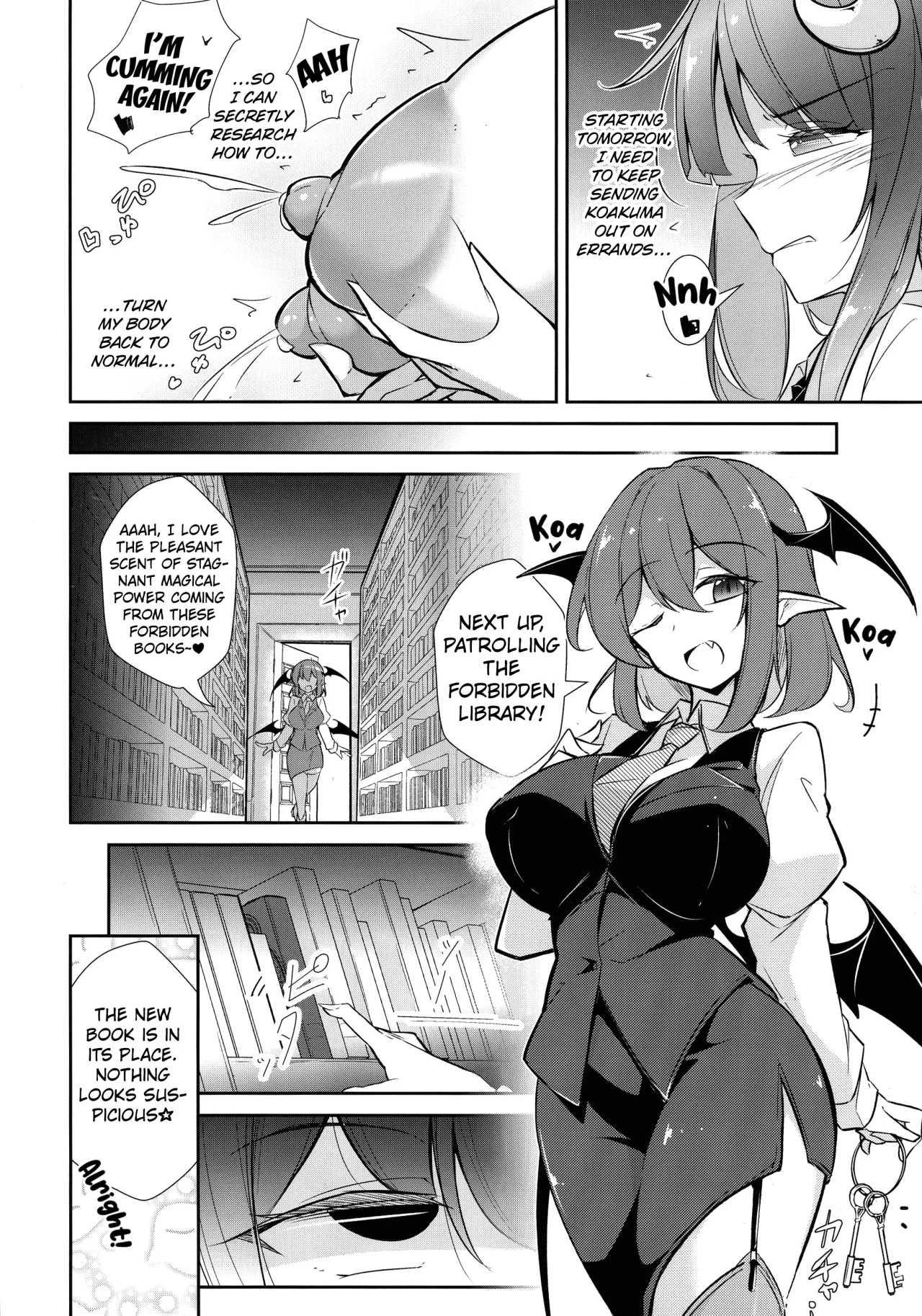 Innyuu Majo ~Maryoku Milk Server Patchouli Knowledge~ 10