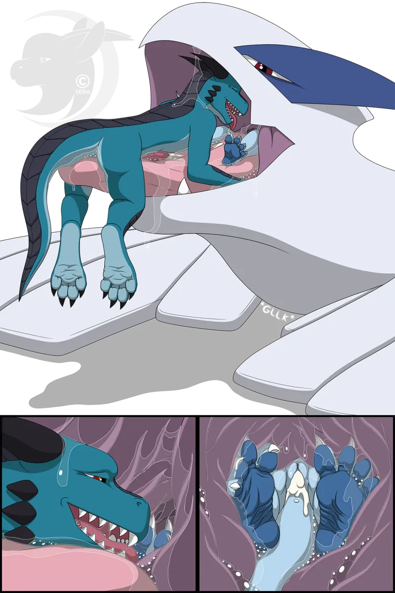 Intimate Time With Sera And Lugia Oneshot - Page 2