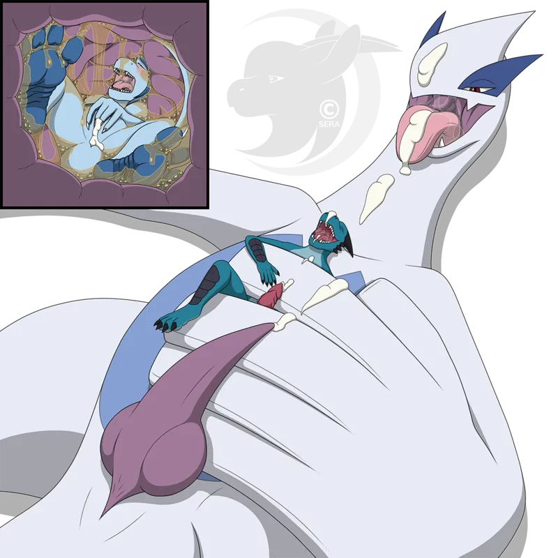 Intimate Time With Sera And Lugia Oneshot - Page 3