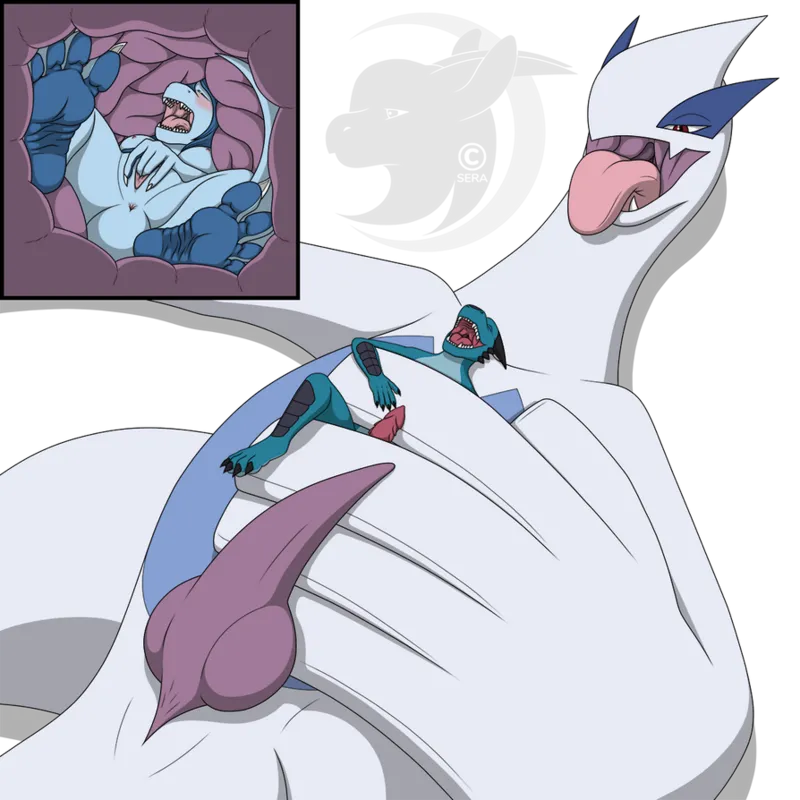 Intimate Time With Sera And Lugia Oneshot - Page 4
