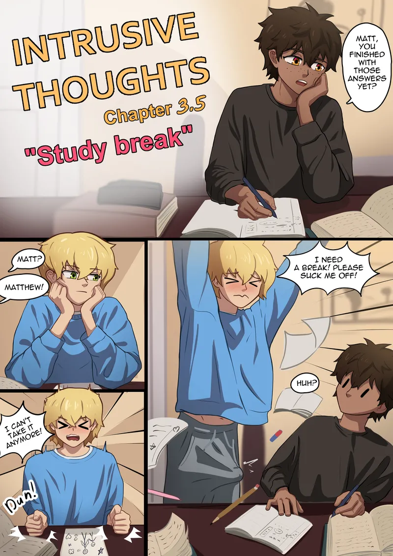Intrusive Thoughts 3.5 – Study Break 1