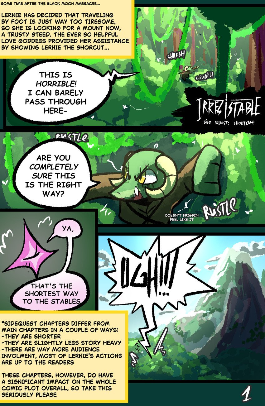 IRRESISTABLE – SIDE QUEST: Shortcut by Brradett (WIP) 1