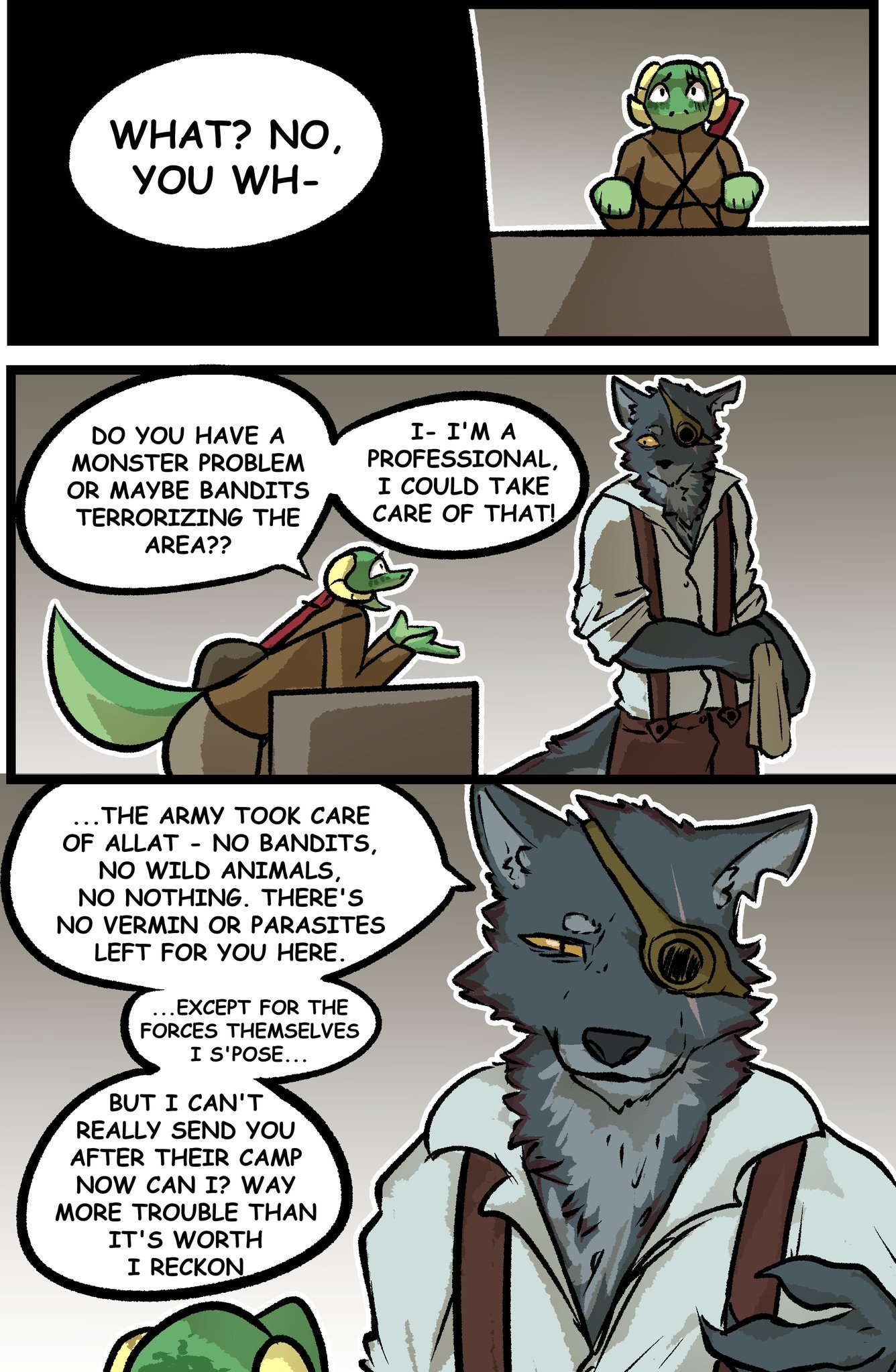 IRRESISTABLE -SIDEQUEST: A Noble Steed by Brradett (WIP) 3