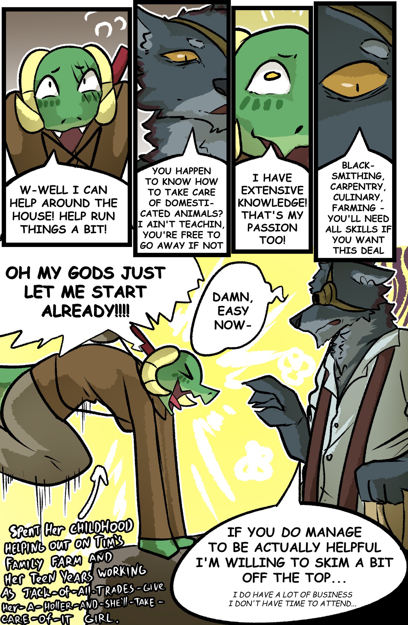IRRESISTABLE -SIDEQUEST: A Noble Steed by Brradett (WIP) 4
